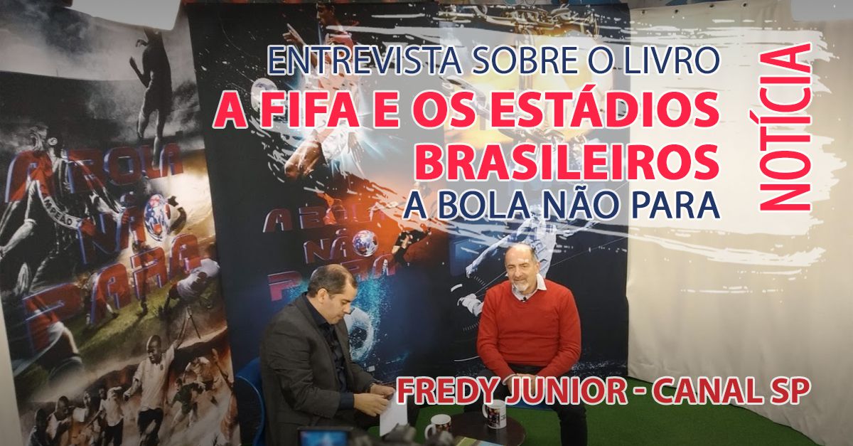 Entrevista no programa A Bola Não Para com Fredy Junior