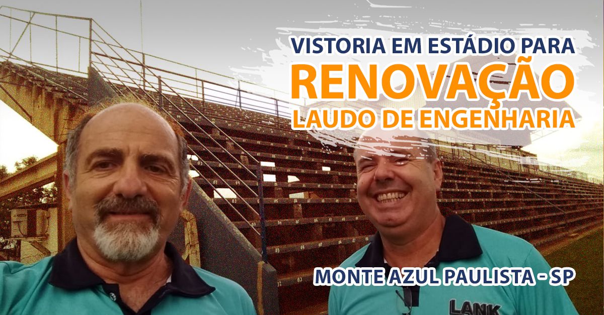 Renovação do Laudo de Engenharia do Estádio em Monte Azul Paulista
