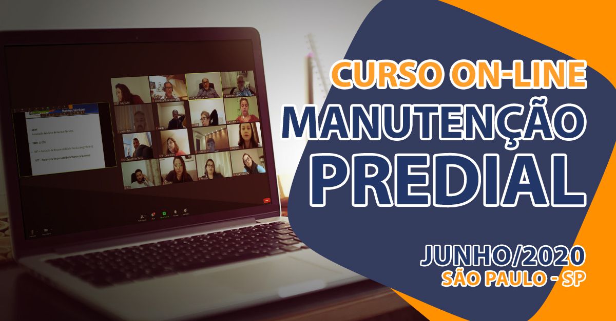 Curso On-line sobre Manutenção Predial - Junho/2020