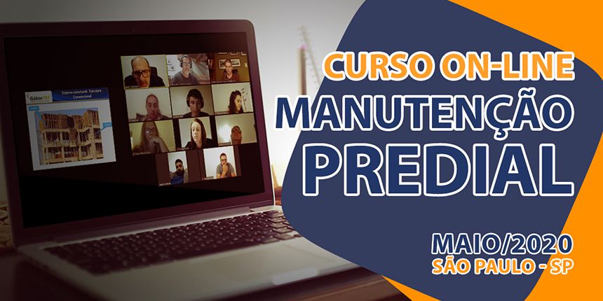 Curso On-line sobre Manutenção Predial - Maio/2020