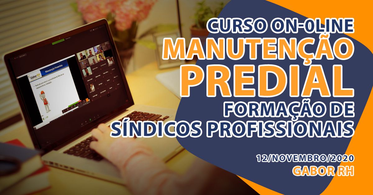 Curso On-Line sobre Manutenção Predial - Novembro/2020