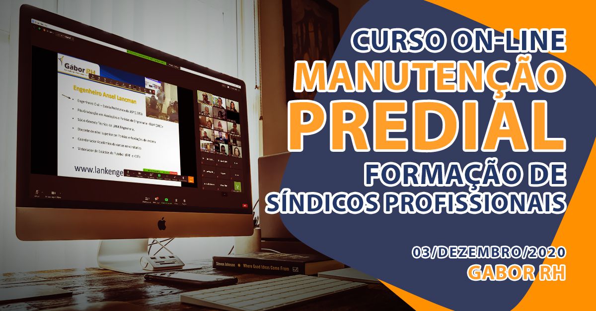 Curso On-Line sobre Manutenção Predial - Dezembro/2020