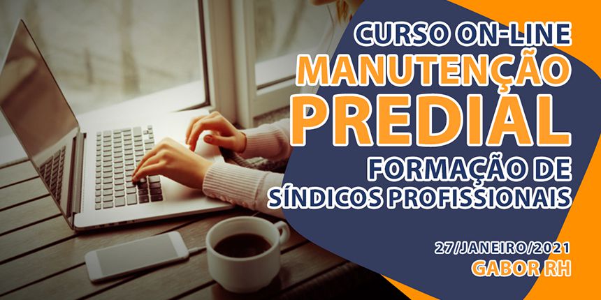 Curso On-Line sobre Manutenção Predial - Janeiro/2021