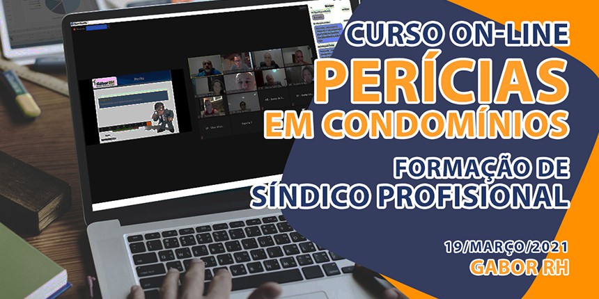 Curso On-line sobre Perícias em Condomínios - Março/2021