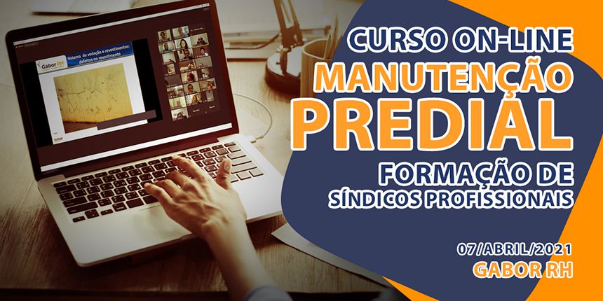 Curso On-Line sobre Manutenção Predial - Abril/2021