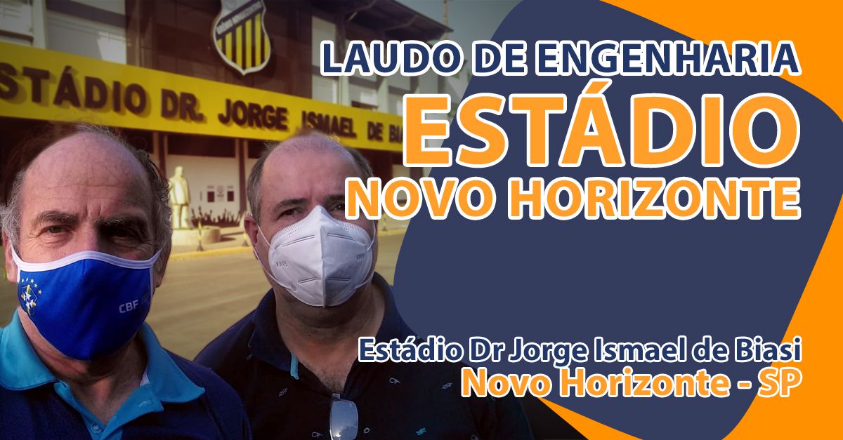 Renovação do Laudo de Engenharia de Estádio em Novo Horizonte