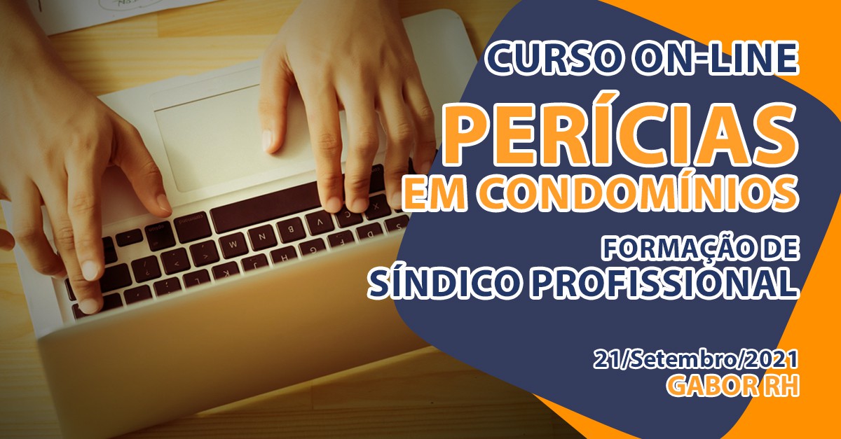 Curso On-line sobre Perícias em Condomínios - Setembro/2021