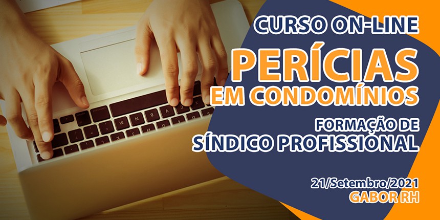 Curso On-line sobre Perícias em Condomínios - Setembro/2021