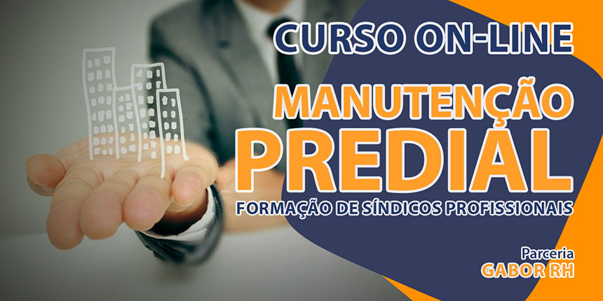 Curso On-Line sobre Manutenção Predial - 21/junho/2022