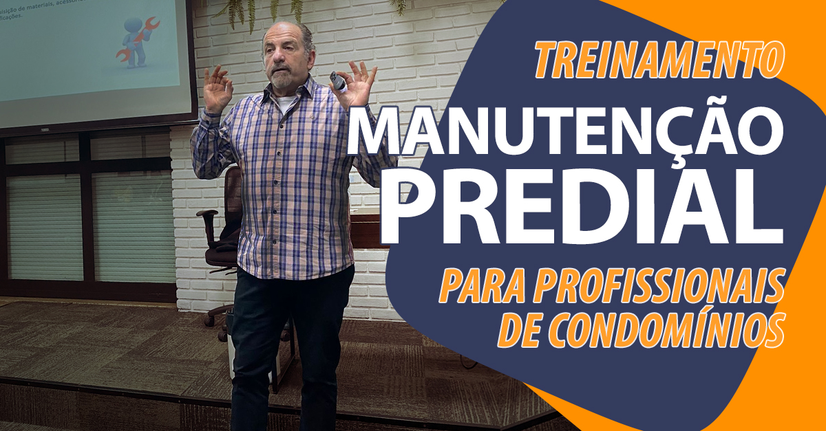 Treinamento sobre manutenção predial para profissionais de condomínios