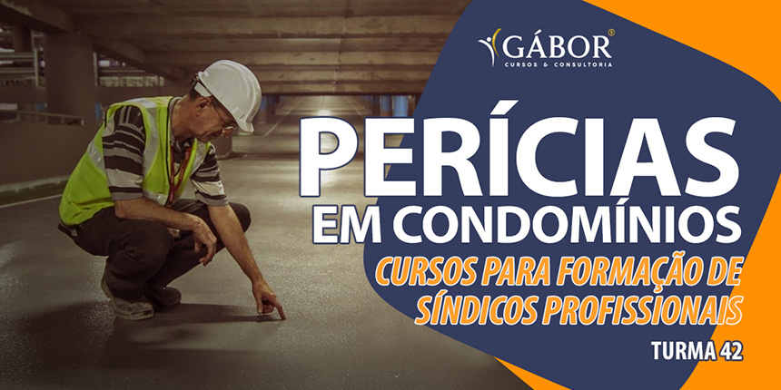 Curso sobre Perícias em Condomínios - abril/2024