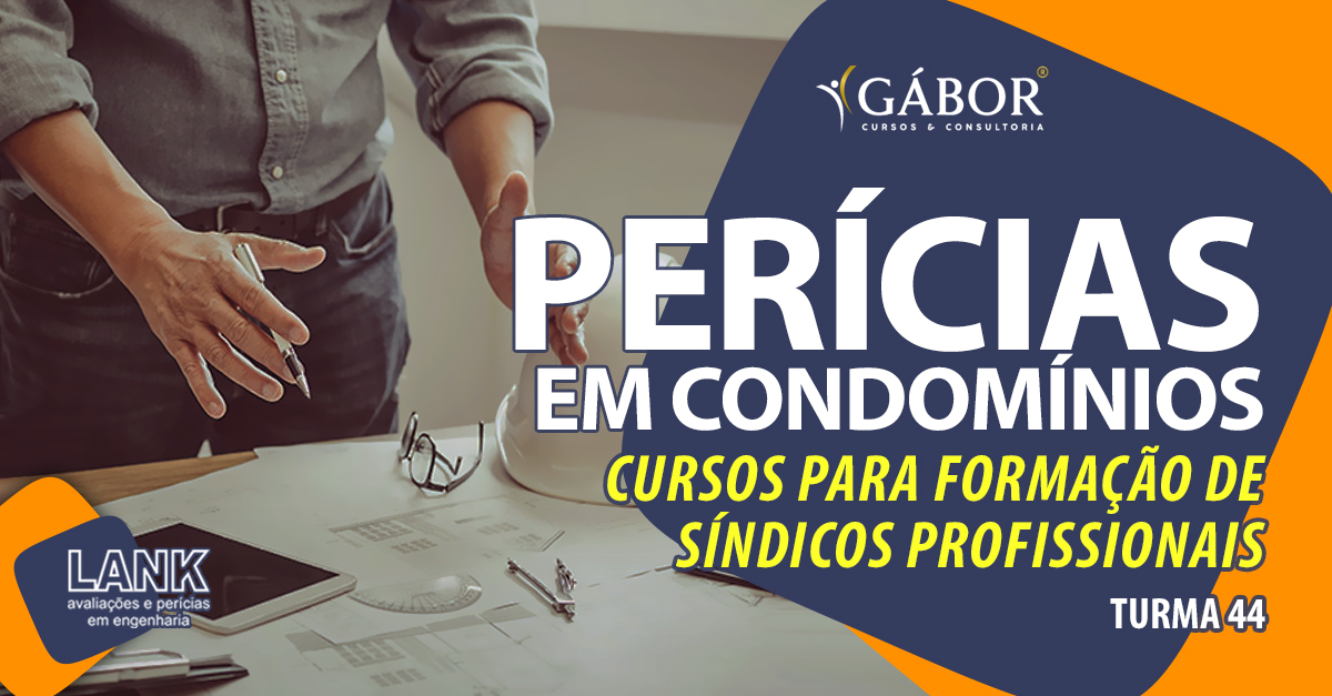 Curso sobre Perícias em Condomínios - abril/2025
