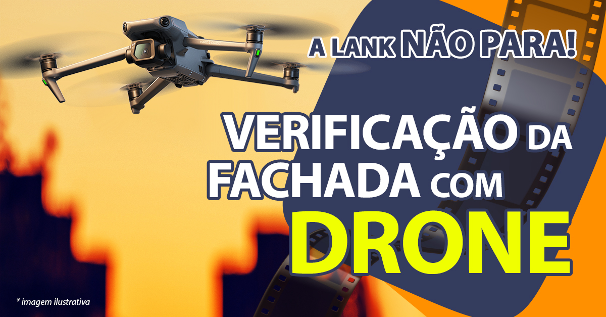 Verificação da Fachada com Drone