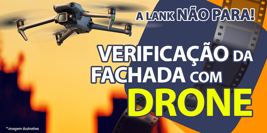 Verificação da Fachada com Drone