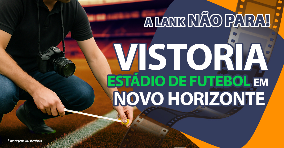 Vistoria do Estádio Jorge Ismael de Biasi, em Novo Horizonte