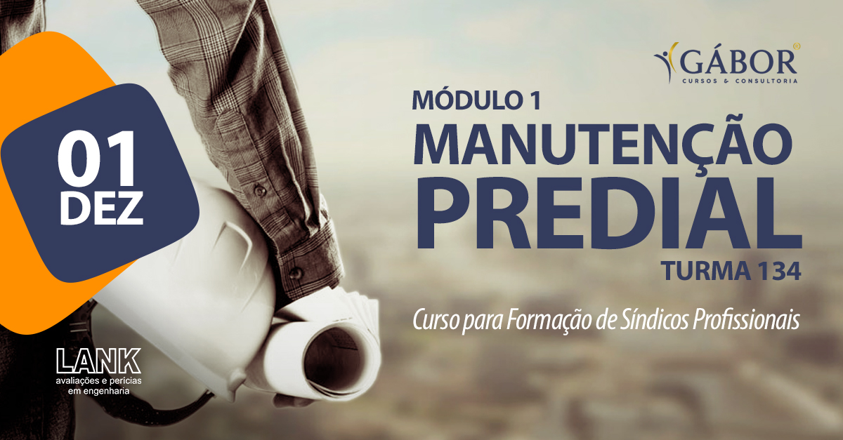 Curso de Manutenção Predial para Síndicos - Turma 134