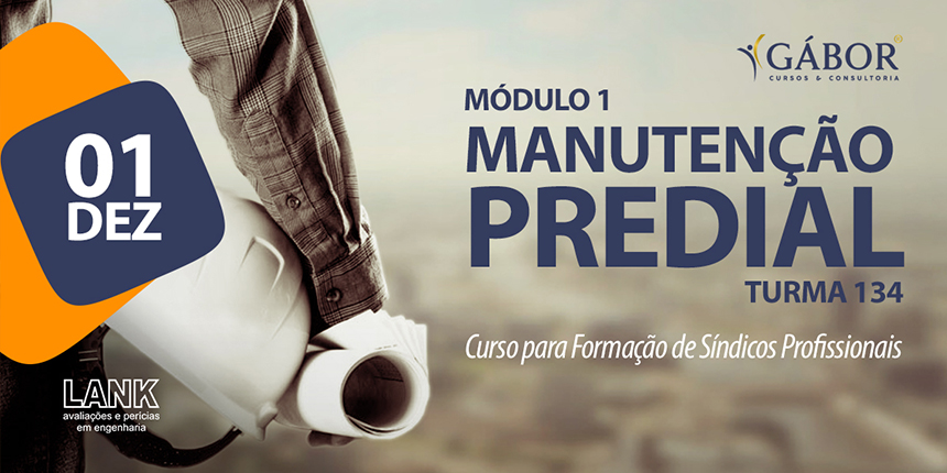 Curso de Manutenção Predial para Síndicos - Turma 134