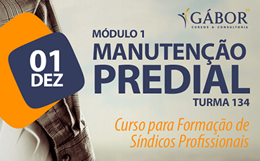 Curso de Manutenção Predial para Síndicos - Turma 134