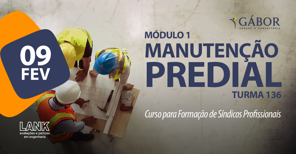 Curso de Manutenção Predial para Síndicos - Turma 136