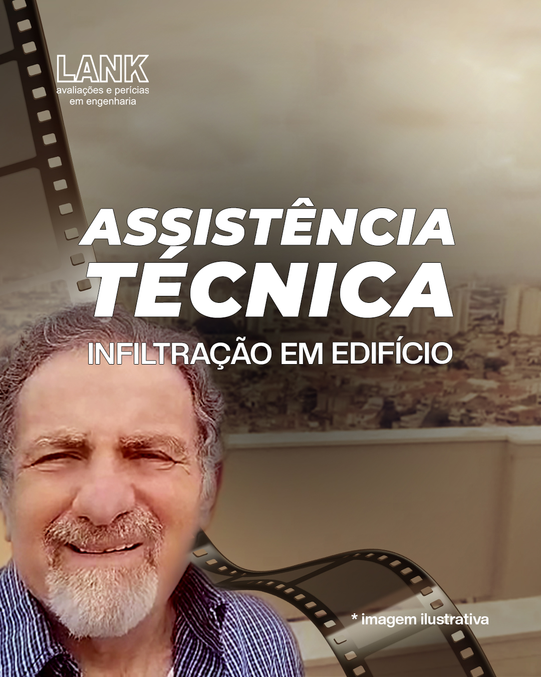 ASSISTÊNCIA TÉCNICA EM PERÍCIA JUDICIAL INVESTIGA PROBLEMAS DE INFILTRAÇÃO